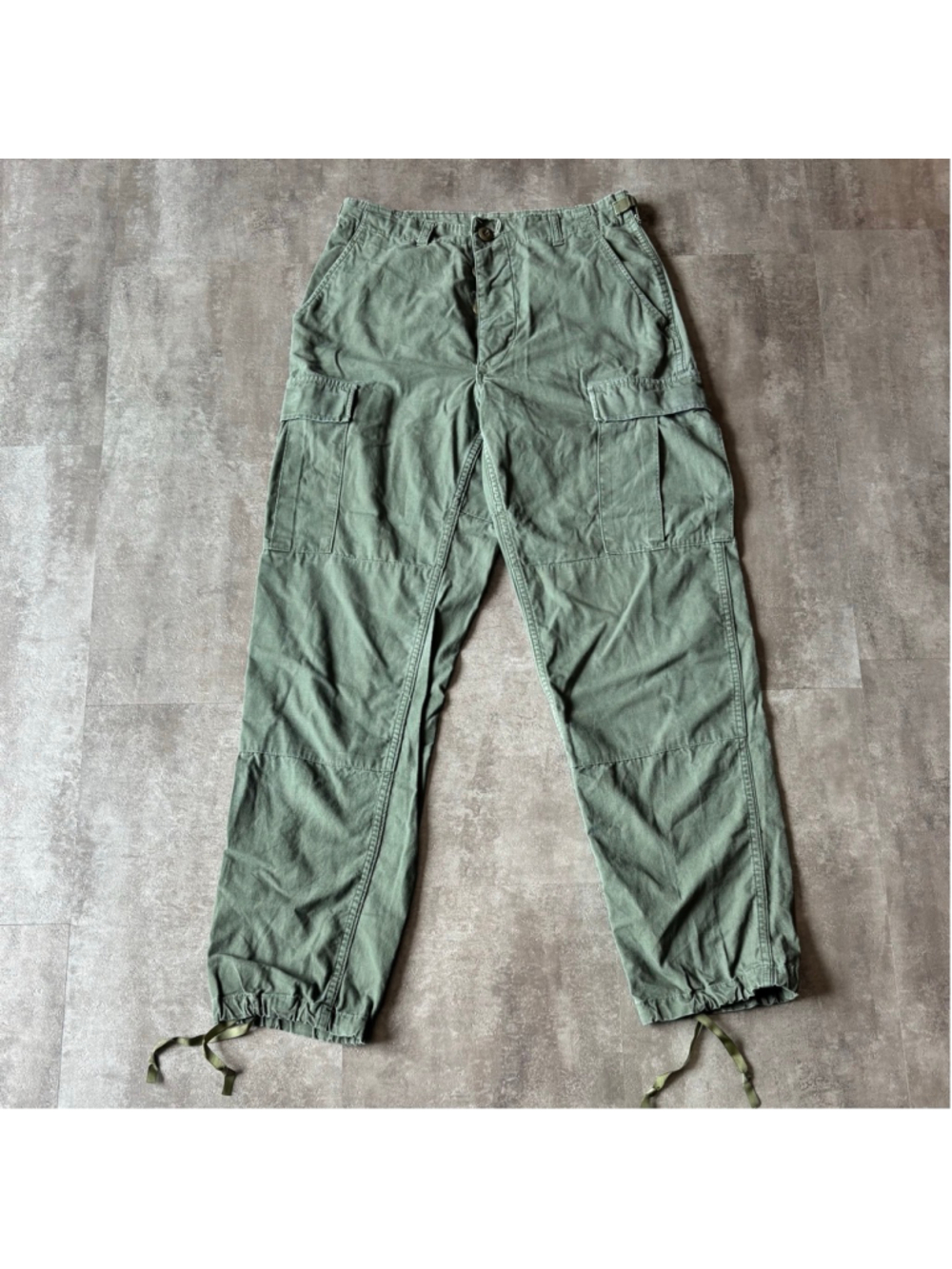 Vintage NATO Military Cargo Pants Mens 31 Green